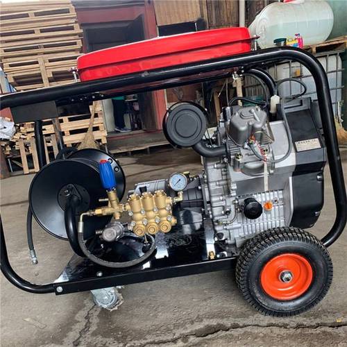 石家庄野外型柴油机驱动高压管道疏通机支持零售整机有配件代理加盟